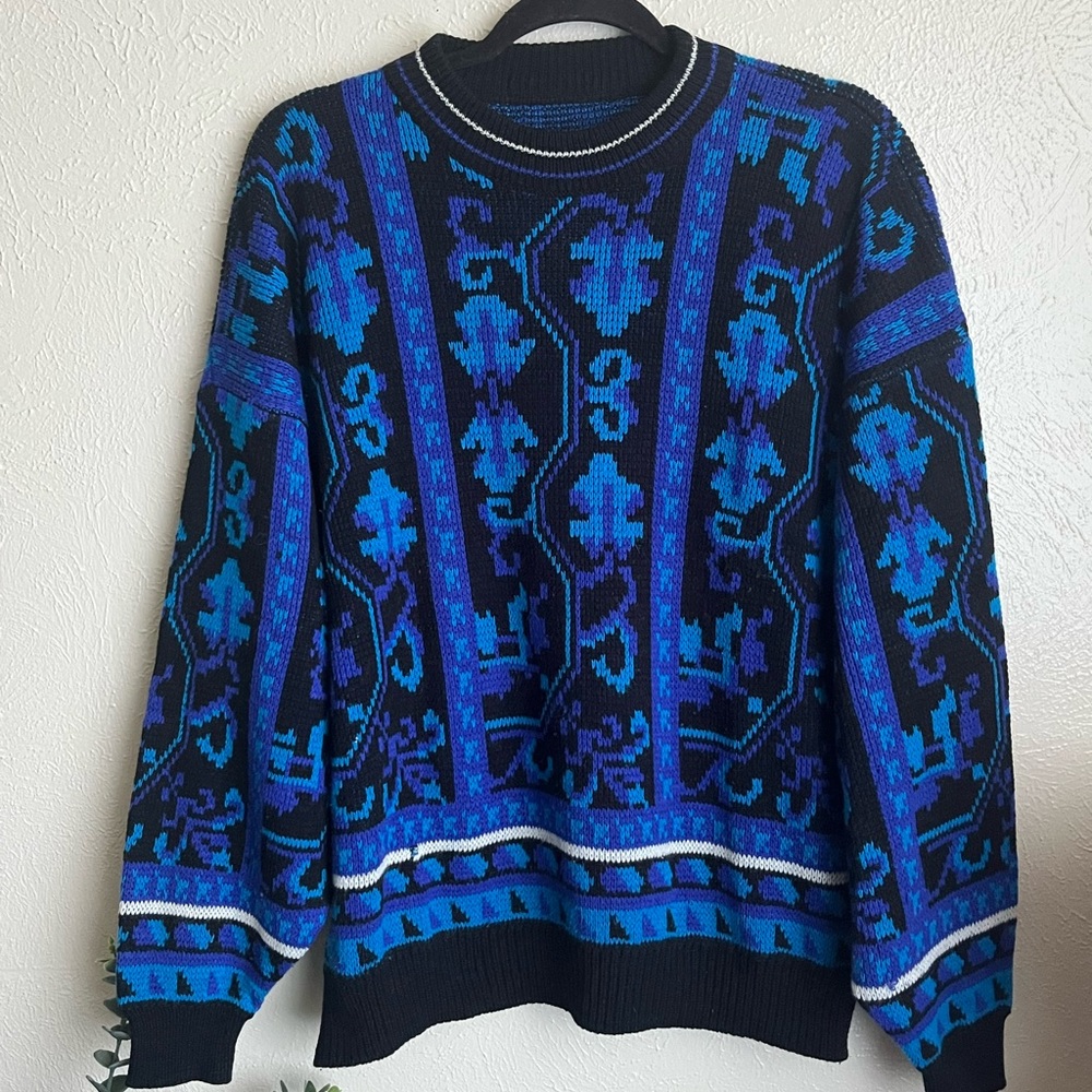 Vintage Patterned Sweater